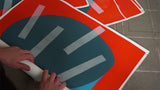 Ik Riep, Want Je Verdween | Zeefdruk | Screenprint