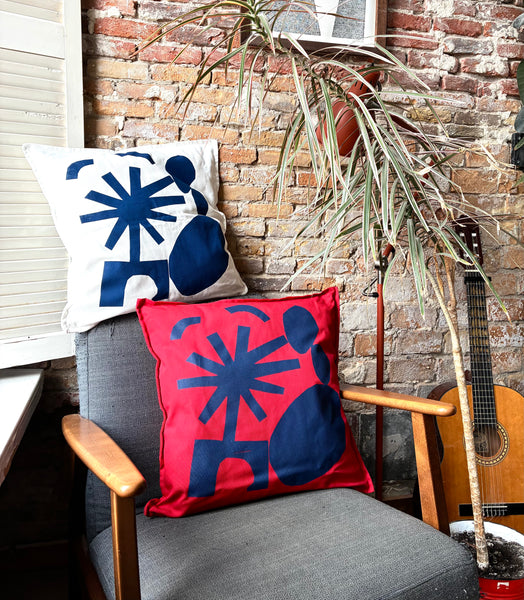 Screen printed Cushion